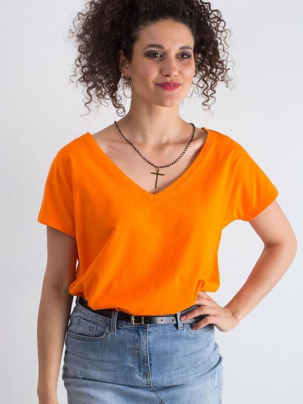 T-shirt Damski Model RV-TS-4832.39P Orange - BFG