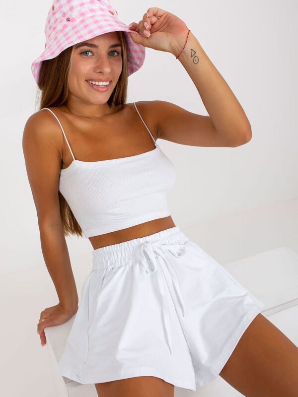 Szorty Damskie Model RV-SN-8069.12P White - Rue Paris