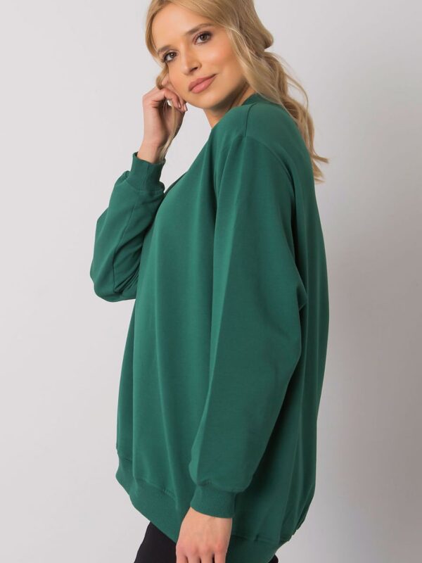 Bluza Damska Model RV-BL-5185.90P Dark Green - BFG - obrazek 2