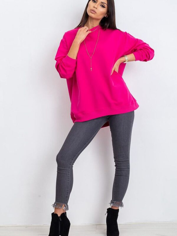 Bluza Damska Model RV-BL-5185.79P Fuksja - BFG - obrazek 2