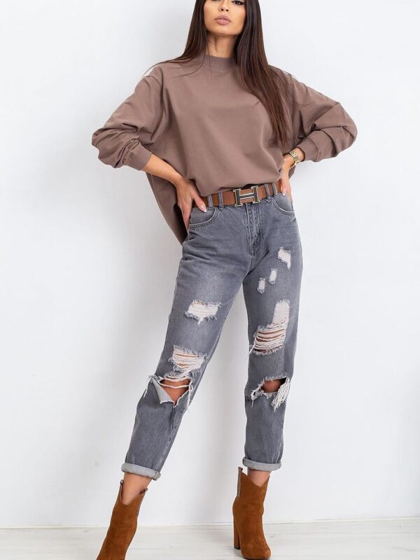 Bluza Damska Model RV-BL-5185.92P Brown - BFG - obrazek 2