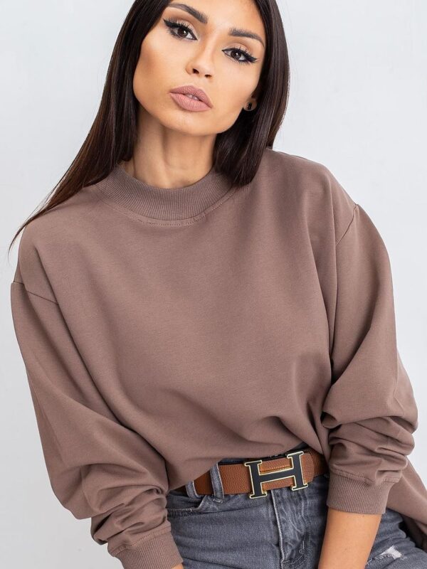 Bluza Damska Model RV-BL-5185.92P Brown - BFG - obrazek 3
