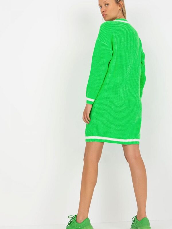 Sukienka Model LC-SW-8023.55P Fluo Green - Rue Paris - obrazek 2