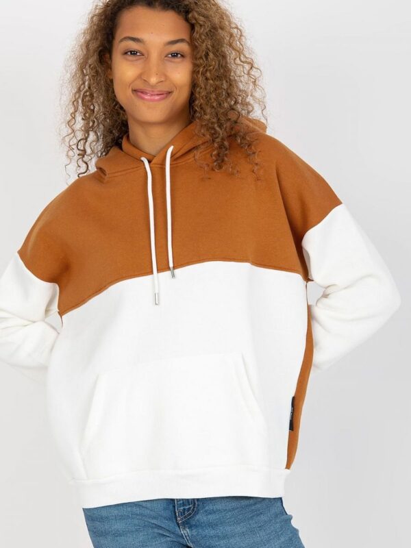 Bluza Damska Model AP-BL-AP-3001.98P Light Brown - Rue Paris