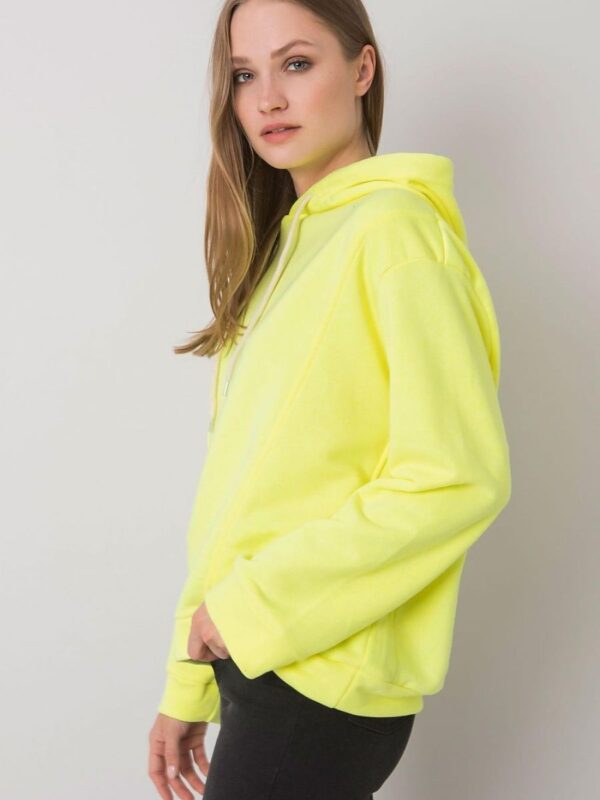 Bluza Damska Model EM-BL-ES-21-525.10 Fluo Yellow - Ex Moda - obrazek 3