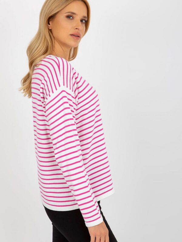Sweter Damski Model LC-SW-6006.22 Light Violet - Rue Paris - obrazek 2