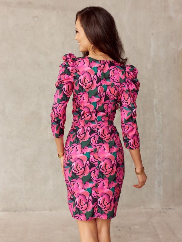 Sukienka Model SUK0329 E10 Pink - Roco Fashion - obrazek 3