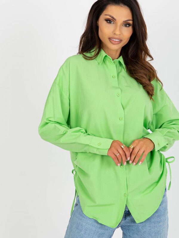 Koszula Damska Model TO-KS-7128.96 Light Green - Factory Price