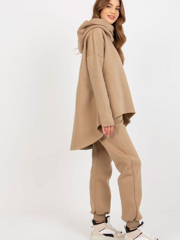 Spodnie Komplet Model EM-KMPL-632.13 Dark Beige - Ex Moda - obrazek 3