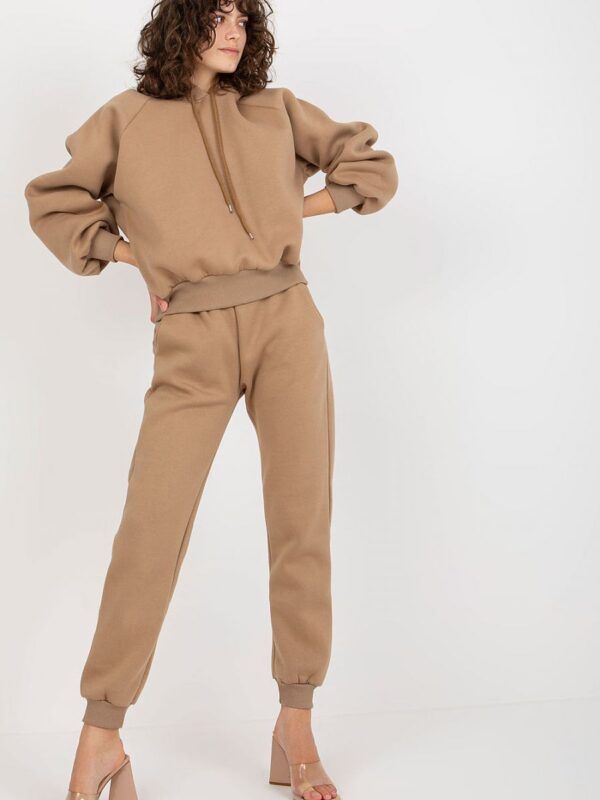 Spodnie Komplet Model EM-KMPL-659.32 Dark Beige - Ex Moda