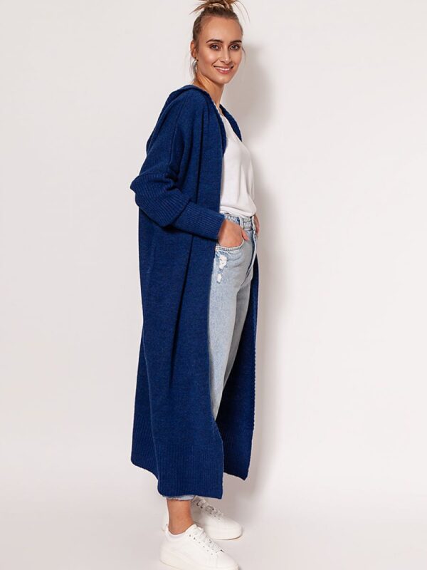 Sweter Kardigan Model PA020 Cobalt - MKM