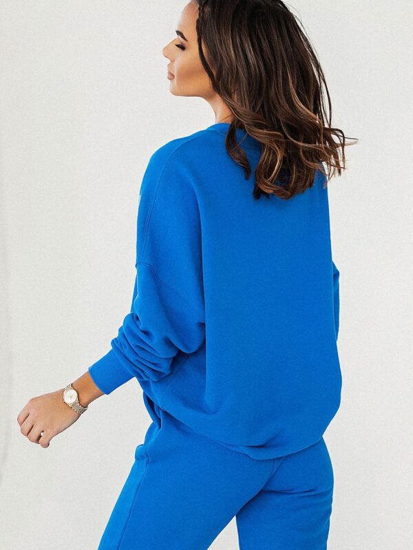 Bluza Damska Model Morelli D30 Blue - IVON - obrazek 3