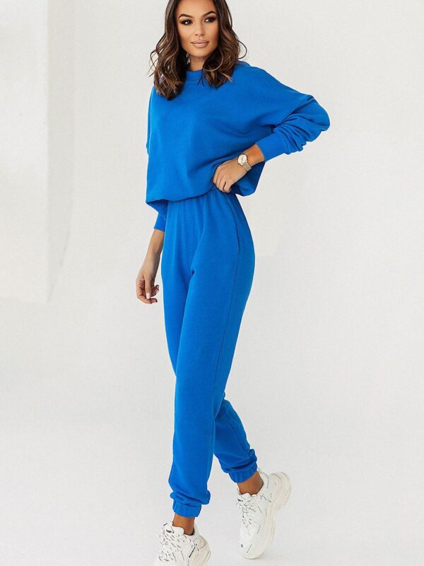 Bluza Damska Model Morelli D30 Blue - IVON - obrazek 4