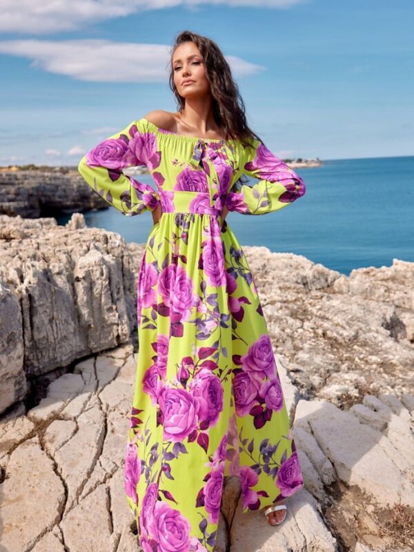 Sukienka Model SUK0362 L88 Multicolor - Roco Fashion
