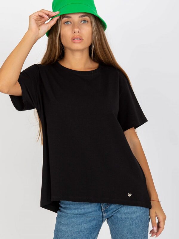 T-shirt Damski Model RV-TS-8047.57P Black - BFG