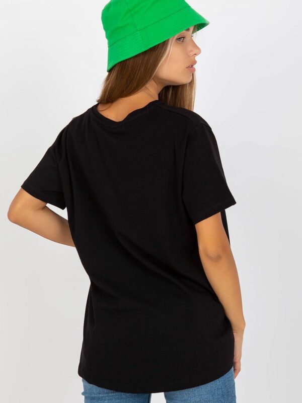 T-shirt Damski Model RV-TS-8047.57P Black - BFG - obrazek 3