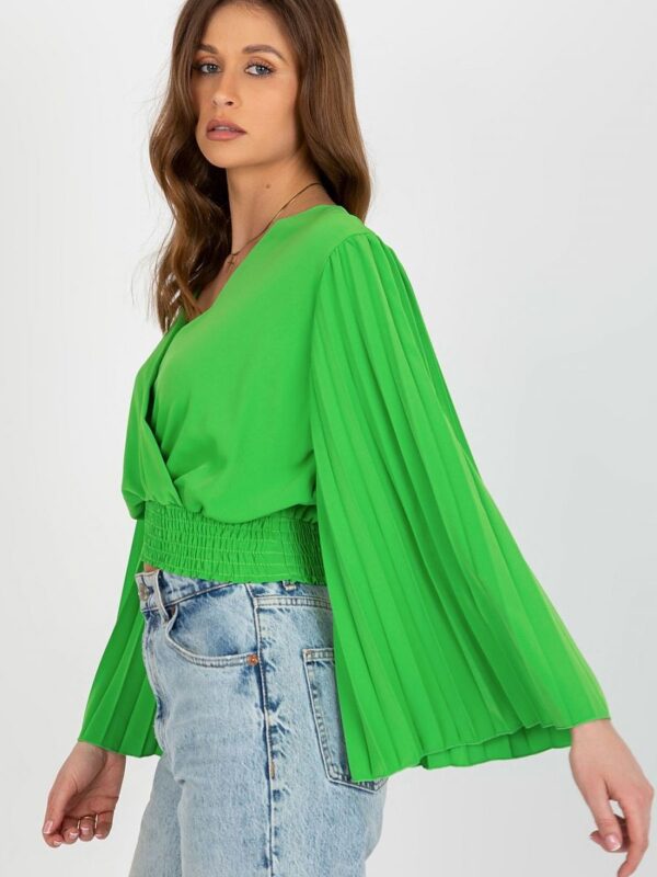 Bluzka Model DHJ-BZ-16503.30X Light Green - Italy Moda - obrazek 2