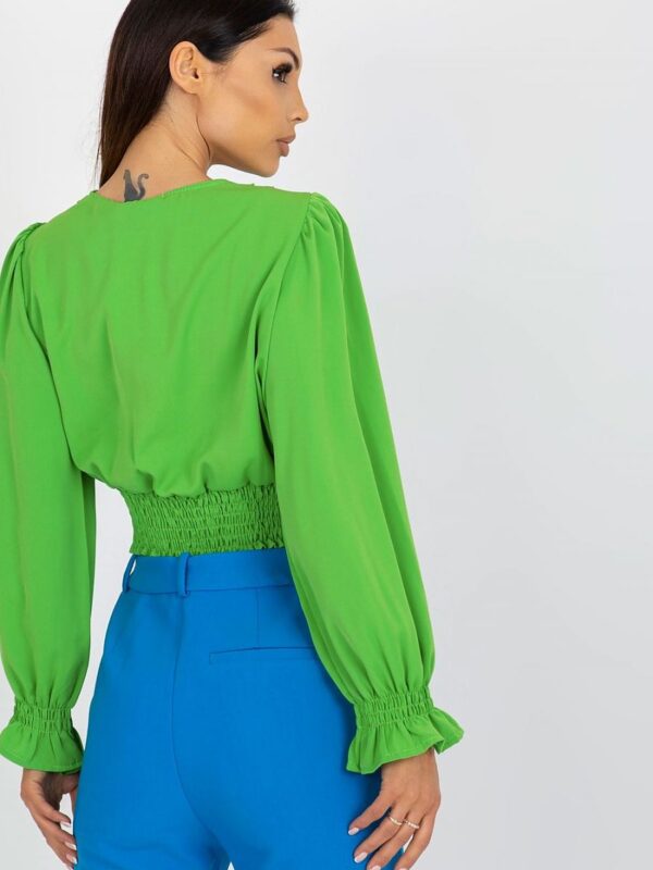 Bluzka Model DHJ-BZ-13866.92P Light Green - Italy Moda - obrazek 3