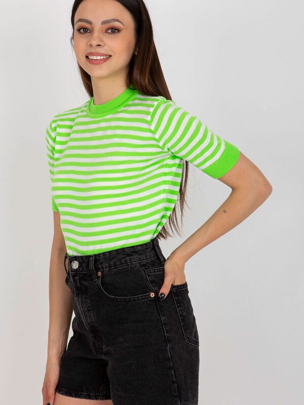 Bluzka Model BA-BZ-1441.80 Light Green - Badu - obrazek 2