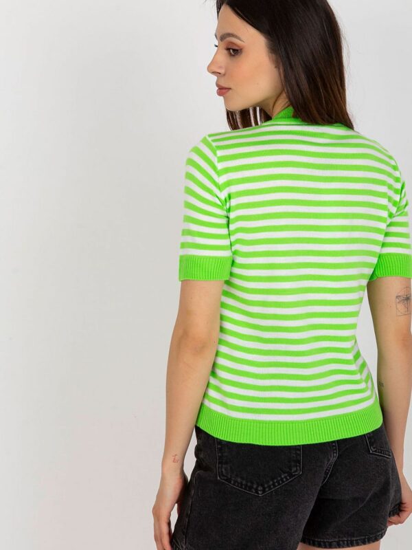 Bluzka Model BA-BZ-1441.80 Light Green - Badu - obrazek 3