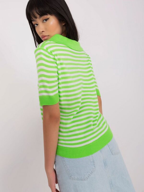 Bluzka Model BA-BZ-1439.68 Light Green - Badu - obrazek 3