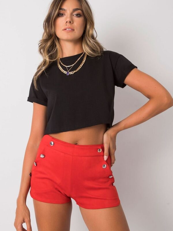 T-shirt Damski Model RV-TS-6929.19 Black - BFG