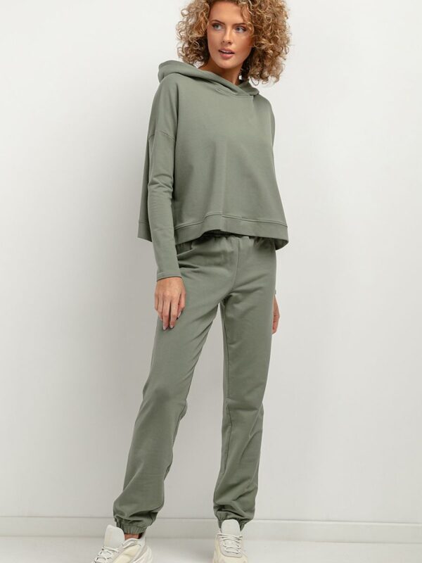 Spodnie Dresowe Model T384/8 Green - Tessita