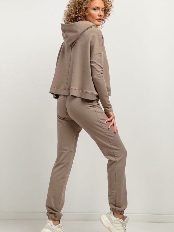 Spodnie Dresowe Model T384/6 Cappuccino - Tessita - obrazek 2