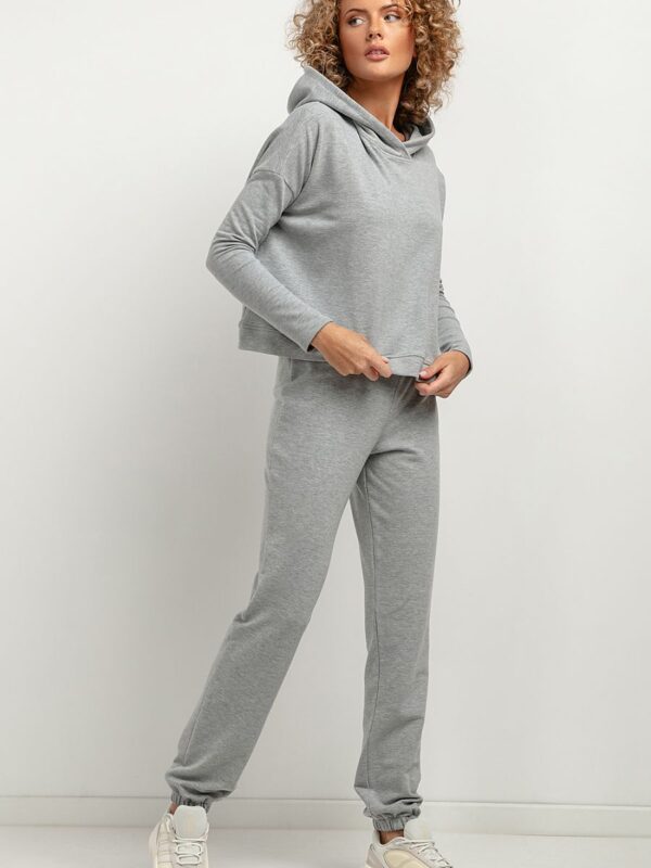 Spodnie Dresowe Model T384/2 Light Grey - Tessita