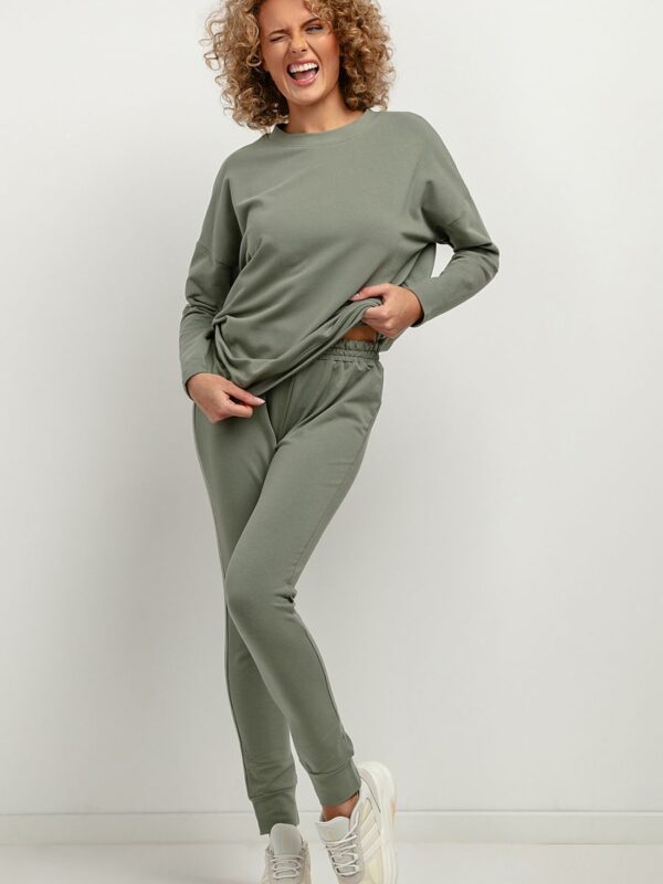 Spodnie Dresowe Model T383/8 Green - Tessita - obrazek 2