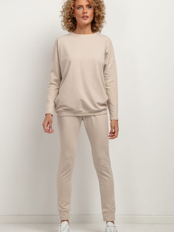 Spodnie Dresowe Model T383/3 Light Beige - Tessita