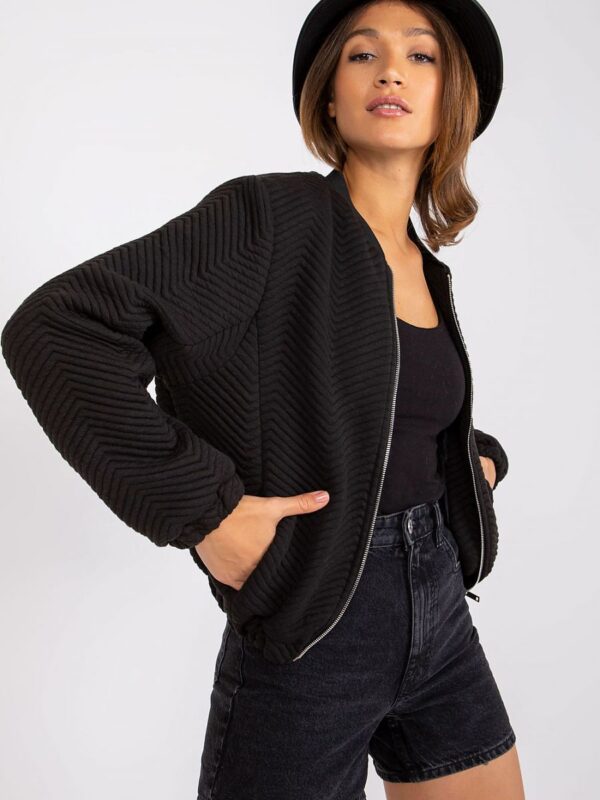 Kurtka Damska Model RV-KR-006.16 Black - Rue Paris