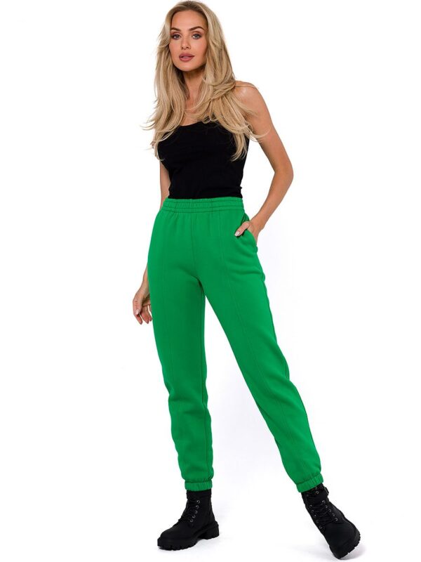 Spodnie Dresowe Model MOE760 Green - Moe
