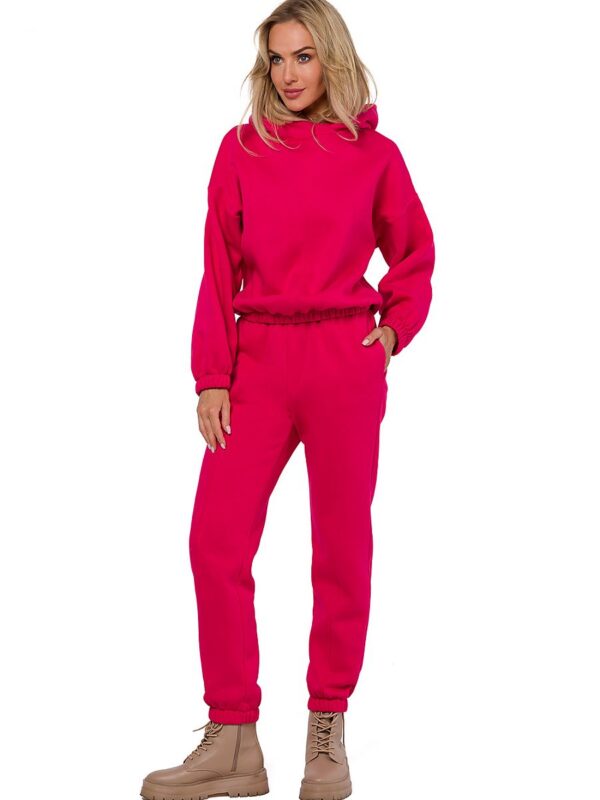 Bluza Damska Model MOE759 Malina - Moe - obrazek 2