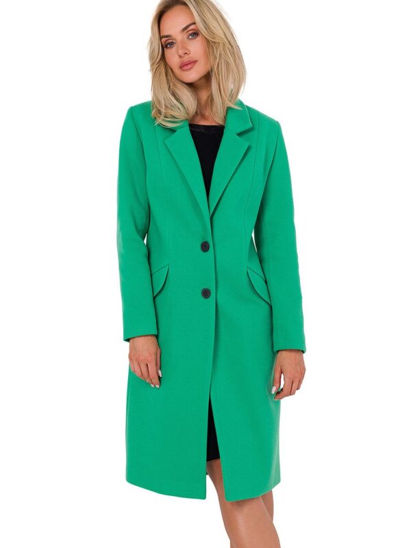 Płaszcz Damski Model MOE758 Green - Moe