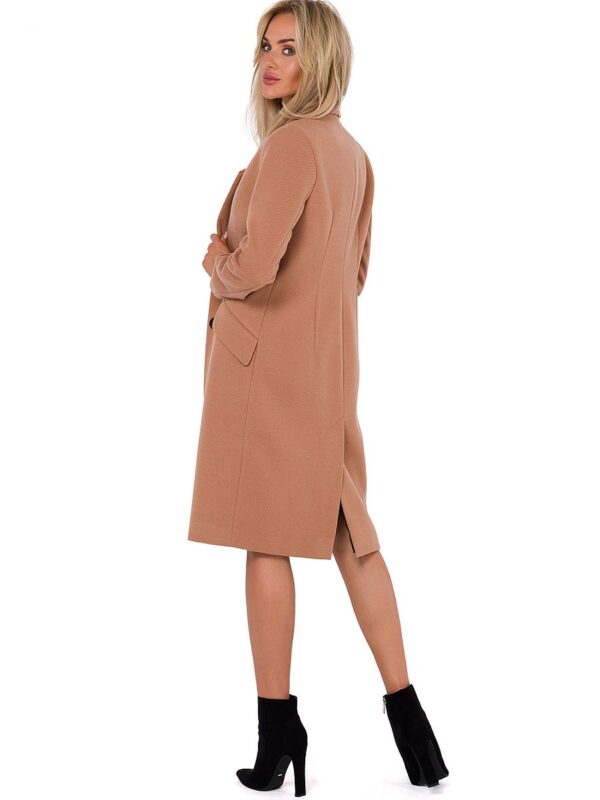 Płaszcz Damski Model MOE758 Camel - Moe - obrazek 3