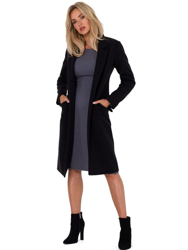 Płaszcz Damski Model MOE758 Black - Moe
