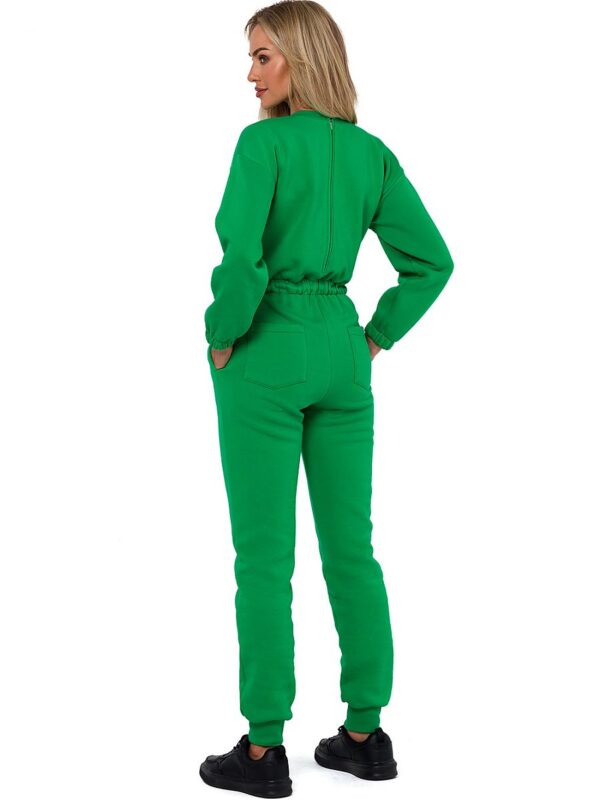 Spodnie Kombinezon Model MOE763 Green - Moe - obrazek 2