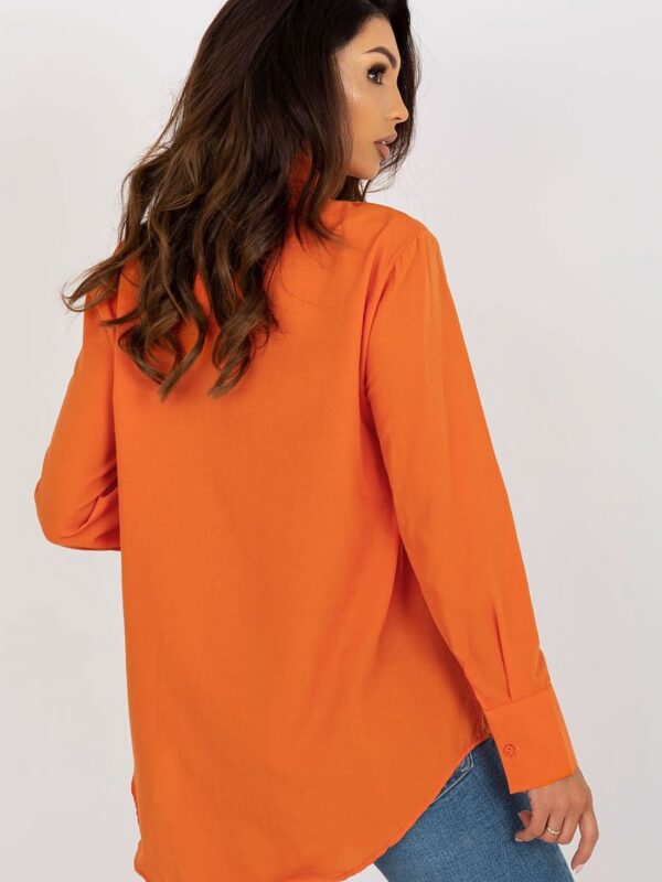 Koszula Damska Model TO-KS-7183.01P Orange - Factory Price - obrazek 3