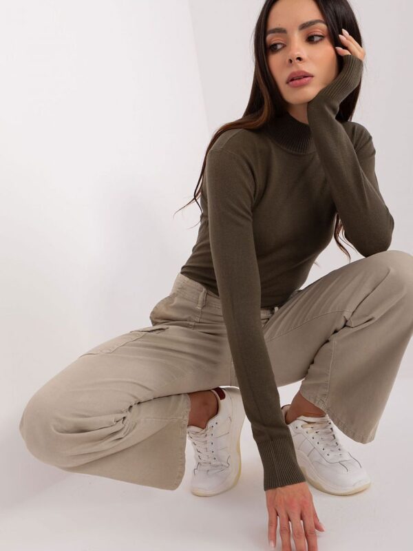 Golf Damski Model PM-SW-PM-20.05 Khaki - Factory Price - obrazek 2