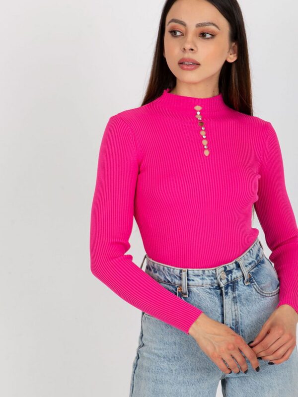 Bluzka Model BA-BZ-2302.97P Dark Pink - Badu