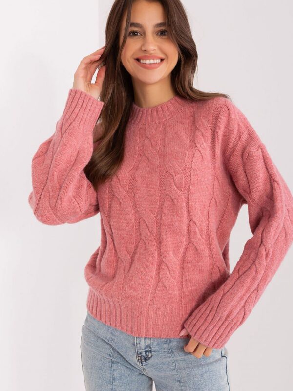 Sweter Damski Model AT-SW-0146.10P Pink - AT