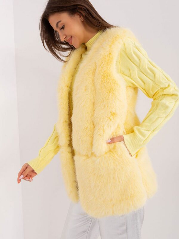 Kamizelka Model AT-KZ-2368.00P Light Yellow - AT - obrazek 2
