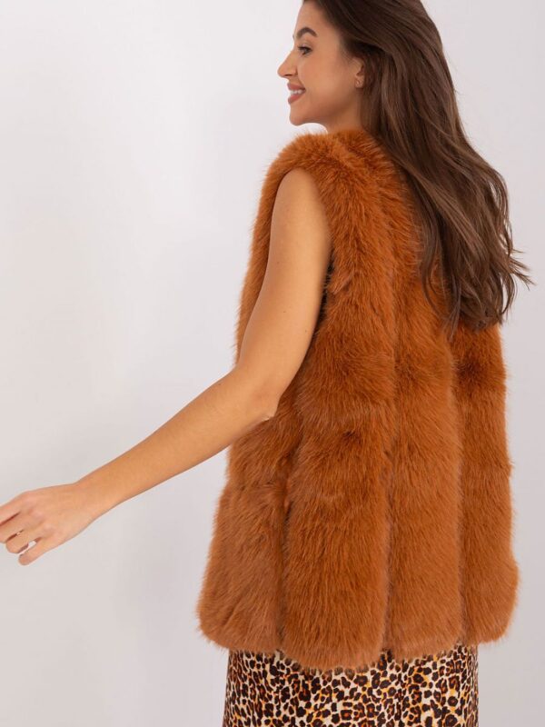 Kamizelka Model AT-KZ-2368.00P Light Brown - AT - obrazek 3