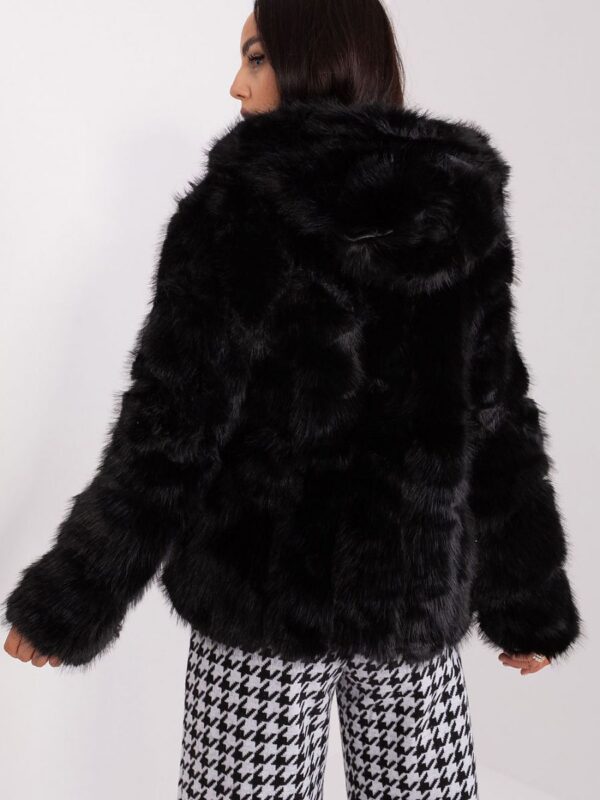 Kurtka Damska Model AT-KR-2386.00P Black - AT - obrazek 3