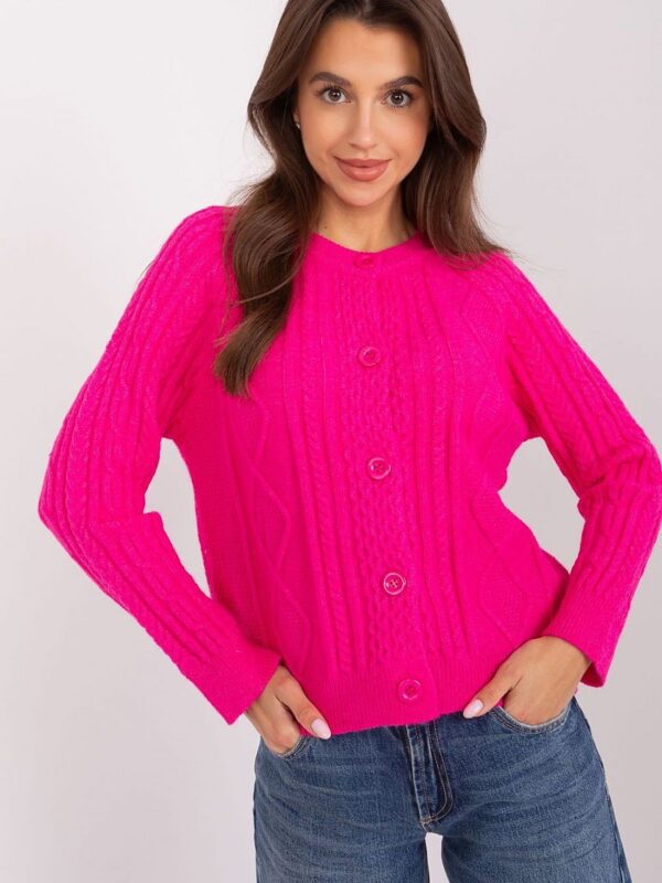 Sweter Damski Model AT-SW-2346-2.99P Fuksja - AT